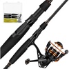 image:imageKastKing Brent Chapman Baitcasting Reel and Rod Combo Tailored Tackle Kits Prespooled Design IM6 Graphite 2Pc Blanks 5  1 Ball Bearings Aluminum Oxide Ringed Stainless Steel Guides EVA HandlesSpin68 M 2000 Reel Finesse Spin Kit