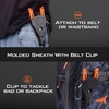 image:imageKastKing Fishing Pliers Fish Lip Gripper or Fish Scale Combo Saltwater Resistant Fishing Tools Fishing Gear with Rubber Handle Lanyard Line Cutter Hook Remover with Sheath Ice Fishing Gift Men