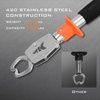 image:imageKastKing Fishing Pliers Fish Lip Gripper or Fish Scale Combo Saltwater Resistant Fishing Tools Fishing Gear with Rubber Handle Lanyard Line Cutter Hook Remover with Sheath Ice Fishing Gift Men