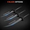 image:imageKastKing Interchangeable 3Blade Fillet Knife Kit Stainless Blades Ergonomic Handle Saltwater Resistant Includes Case