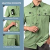 image:imageKastKing ReKon Mens Fishing Shirts Well Made QuickDry Short amp Long Sleeve Hiking Beach Shirts Sun Protection