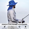 image:imageKastKing Sol Armis UPF 50 Boonie Hat  Sun Protection Hat Fishing Hat Beach amp Hiking Hat PaddlingA1 Prym1 Blue Patriot