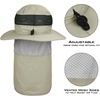 image:imageKastKing Sol Armis UPF 50 Boonie Hat  Sun Protection Hat Fishing Hat Beach amp Hiking Hat PaddlingD Khakiwith Neck Shield