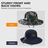 image:imageKastKing Sol Armis UPF 50 Boonie Hat  Sun Protection Hat Fishing Hat Beach amp Hiking Hat PaddlingJ Obsidian
