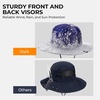 image:imageKastKing Sol Armis UPF 50 Boonie Hat  Sun Protection Hat Fishing Hat Beach amp Hiking Hat PaddlingM Prym1 Purple Fizz
