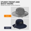 image:imageKastKing Sol Armis UPF 50 Boonie Hat  Sun Protection Hat Fishing Hat Beach amp Hiking Hat PaddlingO Formal Gray