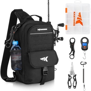 image:imageKastKing Everyday Essential Sling Tackle Bag amp Tool Set Fishing Scale amp 3500Tackle Box Waterproof 7 Pliers Lip Gripper  Fishing Gear and Gift for Men