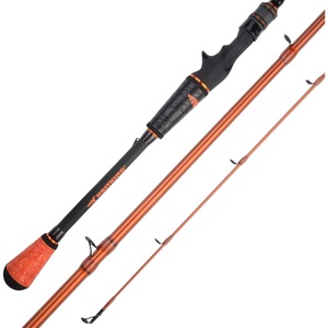image:imageKastKing Speed Demon Pro Tournament Series Bass Fishing Rods Elite Carbon High Modulus 1 Pc Blanks Fuji Guides amp Reel Seats 20 Technique Specific Lengths amp ActionsSpinning amp Casting