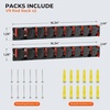 image:imageKastKing GravityLock V8 Multifunction Fishing Rod Holder Wall Mounted Fishing Rod Rack Holds 8 Fishing Rods or Combos One Adjustable Clip Patented Builtin Line Spooler amp Cutter HeavyDuty GripCV9 Store 18 Combos  2 Packs