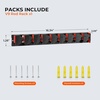 image:imageKastKing GravityLock V8 Multifunction Fishing Rod Holder Wall Mounted Fishing Rod Rack Holds 8 Fishing Rods or Combos One Adjustable Clip Patented Builtin Line Spooler amp Cutter HeavyDuty GripBV9 Store 9 Combos  1 Pack
