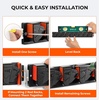image:imageKastKing GravityLock V8 Multifunction Fishing Rod Holder Wall Mounted Fishing Rod Rack Holds 8 Fishing Rods or Combos One Adjustable Clip Patented Builtin Line Spooler amp Cutter HeavyDuty GripAV8 Store 8 Combos With Line Spooler  1 Pack