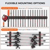 image:imageKastKing GravityLock V8 Multifunction Fishing Rod Holder Wall Mounted Fishing Rod Rack Holds 8 Fishing Rods or Combos One Adjustable Clip Patented Builtin Line Spooler amp Cutter HeavyDuty GripCV9 Store 18 Combos  2 Packs