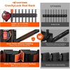 image:imageKastKing GravityLock V8 Multifunction Fishing Rod Holder Wall Mounted Fishing Rod Rack Holds 8 Fishing Rods or Combos One Adjustable Clip Patented Builtin Line Spooler amp Cutter HeavyDuty GripDV8  V9 Store 17 Combos  2 Packs