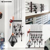 image:imageKastKing GravityLock V8 Multifunction Fishing Rod Holder Wall Mounted Fishing Rod Rack Holds 8 Fishing Rods or Combos One Adjustable Clip Patented Builtin Line Spooler amp Cutter HeavyDuty GripBV9 Store 9 Combos  1 Pack