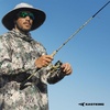 image:imageKastKing Spartacus Defender TwinTip Fishing Rod and Reel Combo Spinning amp Baitcaster Combo KastFlex IM7 Graphite 2Piece Blanks with Backup Tip Section PTS System EVA HandlesSpin60 Ml2000 Reel 2pcs Extra Tip