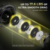 image:imageKastKing Spartacus Defender TwinTip Fishing Rod and Reel Combo Spinning amp Baitcaster Combo KastFlex IM7 Graphite 2Piece Blanks with Backup Tip Section PTS System EVA HandlesSpin60 Ml2000 Reel 2pcs Extra Tip