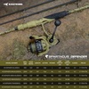 image:imageKastKing Spartacus Defender TwinTip Fishing Rod and Reel Combo Spinning amp Baitcaster Combo KastFlex IM7 Graphite 2Piece Blanks with Backup Tip Section PTS System EVA HandlesSpin66 M2000 Reel 2pcs Extra Tip