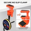 image:imageKastKing TrueWind ClampOn Fishing Line Spooler Portable Fishing Reel Spooler for Spinning amp Baitcasting Reels No Line Twist Adjustable Tension Builtin Line CutterOrange