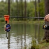 image:imageKastKing TrueWind ClampOn Fishing Line Spooler Portable Fishing Reel Spooler for Spinning amp Baitcasting Reels No Line Twist Adjustable Tension Builtin Line CutterOrange