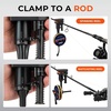 image:imageKastKing TrueWind ClampOn Fishing Line Spooler Portable Fishing Reel Spooler for Spinning amp Baitcasting Reels No Line Twist Adjustable Tension Builtin Line CutterBlack