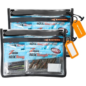 image:imageKastKing BaitShield Tackle Storage Bag Fishing Tackle Bag Sealed Edges WaterResistant Protection Durable amp Tough Build Large CapacityA 2 Pack  Medium