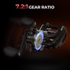 image:imageKastKing Brutus TwinTip Fishing Rod and Reel Combo Baitcaster Spinning amp Spincast Combos IM6 Graphite 2Piece Rod with Backup Tip Section EVA Handle Durable amp Sensitive Freshwater FishingCast Right Reel  60 M Rod2 Pcs  Extra Tip