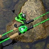 image:imageKastKing Zephyr DualTip Fishing Rod and Reel ComboSpinning amp Baitcaster ComboDual Tips Section for Different PowersIM6 Graphite 2Piece Rod with Extra TipSensitive amp PowerfulFreshwater FishingSpin 50 Ul L Dualtip Rod 1000 Reelgreen