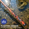 image:imageKastKing MeshGuard Camo Neoprene Fishing Rod Socks Fishing Rod Sleeve Floating Rod Sleeves Adjustable Lanyard amp Builtin Hanging Loop Fits Casting Spinning and Fly RodsOrange Camo 1 Pcs