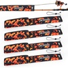 image:imageKastKing MeshGuard Camo Neoprene Fishing Rod Socks Fishing Rod Sleeve Floating Rod Sleeves Adjustable Lanyard amp Builtin Hanging Loop Fits Casting Spinning and Fly RodsOrange Camo 4 Pcs