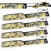 image:imageKastKing MeshGuard Camo Neoprene Fishing Rod Socks Fishing Rod Sleeve Floating Rod Sleeves Adjustable Lanyard amp Builtin Hanging Loop Fits Casting Spinning and Fly RodsKhaki Camo 4 Pcs