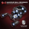 image:imageKastKing Royale Legend Max 300 Baitcasting Reel 35LB Drag Large Capacity HeavyDuty Baitcaster with 611 Gear Ratio CNC Aluminum Spool 91 MaxiDur DoubleShielded Ball Bearings Inshore FishingLeft 611
