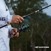 image:imageKastKing Verus Spinning Fishing Reel Lightweight Nylitech Body  UltraLightweight 621521Gear Ratio Aerodynamic Reel Rotor 101 Stainless Steel BB Lightweight Nylitech BodyBlack