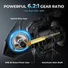 image:imageKastKing Verus Spinning Fishing Reel Lightweight Nylitech Body  UltraLightweight 621521Gear Ratio Aerodynamic Reel Rotor 101 Stainless Steel BB Lightweight Nylitech BodySilver