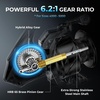 image:imageKastKing Verus Spinning Fishing Reel Lightweight Nylitech Body  UltraLightweight 621521Gear Ratio Aerodynamic Reel Rotor 101 Stainless Steel BB Lightweight Nylitech BodySilver