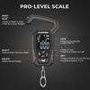 image:imageKastKing Weighmaster MechanicalDigital Fishing Scale 120 lb Capacity 25 Backlit Display HighPrecision Sensor 9 Weight Memory Temperature Detection IPX6 Waterproof Fishing GiftsC Black Combo