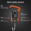 image:imageKastKing Weighmaster MechanicalDigital Fishing Scale 120 lb Capacity 25 Backlit Display HighPrecision Sensor 9 Weight Memory Temperature Detection IPX6 Waterproof Fishing GiftsB Orange