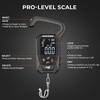 image:imageKastKing Weighmaster MechanicalDigital Fishing Scale 120 lb Capacity 25 Backlit Display HighPrecision Sensor 9 Weight Memory Temperature Detection IPX6 Waterproof Fishing GiftsA Black