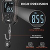image:imageKastKing Weighmaster MechanicalDigital Fishing Scale 120 lb Capacity 25 Backlit Display HighPrecision Sensor 9 Weight Memory Temperature Detection IPX6 Waterproof Fishing GiftsA Black