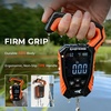 image:imageKastKing Weighmaster MechanicalDigital Fishing Scale 120 lb Capacity 25 Backlit Display HighPrecision Sensor 9 Weight Memory Temperature Detection IPX6 Waterproof Fishing GiftsB Orange