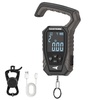 image:imageKastKing Weighmaster MechanicalDigital Fishing Scale 120 lb Capacity 25 Backlit Display HighPrecision Sensor 9 Weight Memory Temperature Detection IPX6 Waterproof Fishing GiftsC Black Combo