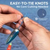 image:imageKastKing Hammer Depth Charge Sinking Braided Line Saltwater Trolling Line  LeadFree Nano Bismuth Coated Precise Depth Control Fast Sinking Made in the USA Color Changes Every 10 Yards 9Carrier100 Yds18 LB028mm