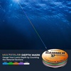 image:imageKastKing Hammer Depth Charge Sinking Braided Line Saltwater Trolling Line  LeadFree Nano Bismuth Coated Precise Depth Control Fast Sinking Made in the USA Color Changes Every 10 Yards 9Carrier200 Yds27 LB033mm