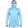 image:imageKastKing Performance UPF50 Fishing Hoodie for Men and WomenGblue With Neck Gaiter