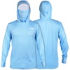 image:imageKastKing Performance UPF50 Fishing Hoodie for Men and WomenGblue With Neck Gaiter