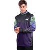 image:imageKastKing Performance UPF50 Fishing Hoodie for Men and WomenOwildcat Purple and Lime Green With Neck Gaiter