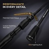 image:imageKastKing Lethal Phantom TwinTip Fishing Rod and Reel Combo2000 Reel  68 ML Rod 2Piece  Extra Tip