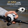 image:imageKastKing Lethal Phantom TwinTip Fishing Rod and Reel ComboLH Reel  68 M Rod 2Piece  Extra Tip