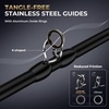 image:imageKastKing Lethal Phantom TwinTip Fishing Rod and Reel ComboLH Reel  68 M Rod 2Piece  Extra Tip