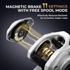 image:imageKastKing Lethal Phantom TwinTip Fishing Rod and Reel ComboRH Reel  62 M Rod 2Piece  Extra Tip