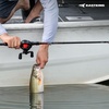image:imageKastKing MaxSteel TwinTip Spinningamp Baitcaster Fishing Rod and Reel ComboCast 100 Size RH Reel  66 MH 2Piece  Extra Tip